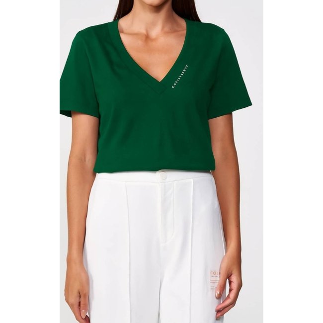 Camiseta Colcci Sport Comfort Feminina Verde