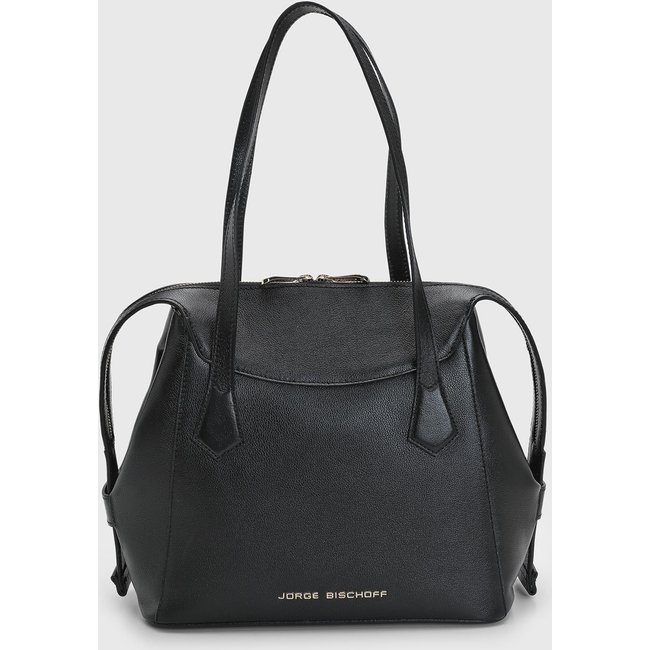 Bolsa Feminina Jorge Bischoff Grande Preta
