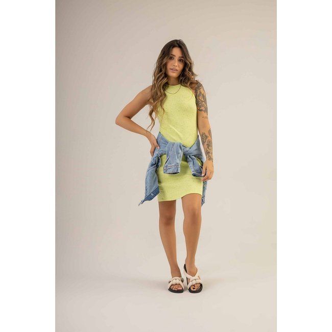 Vestido Halter Neck em Ribana The Philippines Verde
