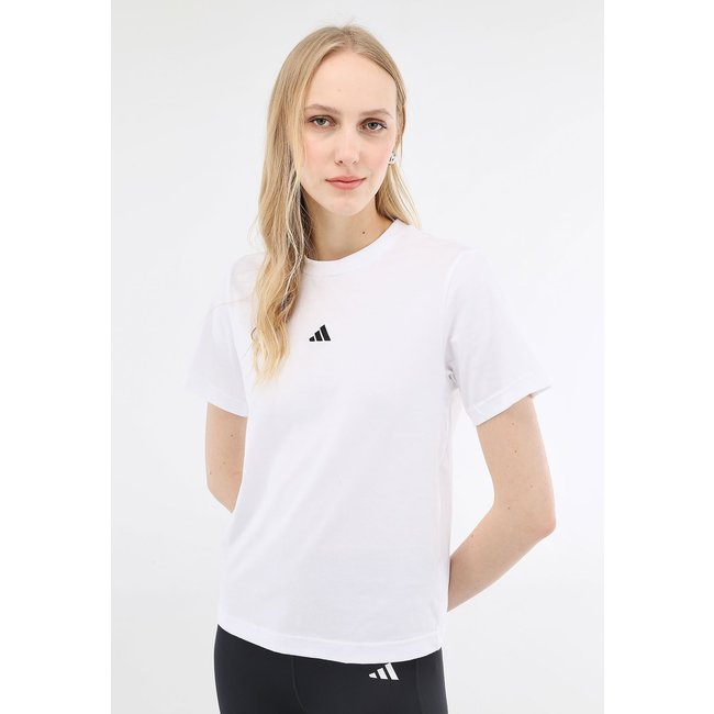 Camiseta adidas Sportswear Reta Essentials Small Branca