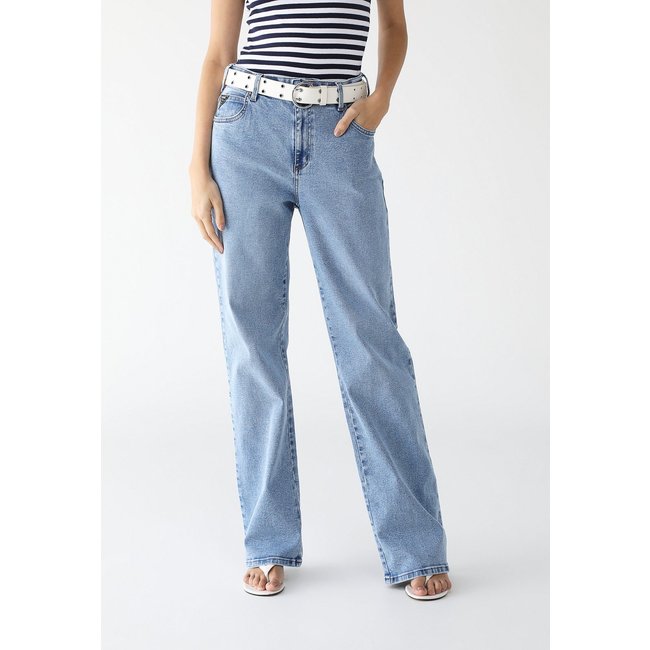 Calça Jeans Forum Wide Leg Pockets Azul