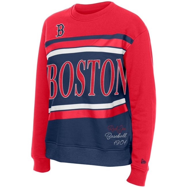Moletom New Era Careca Boston Red Sox Marinho