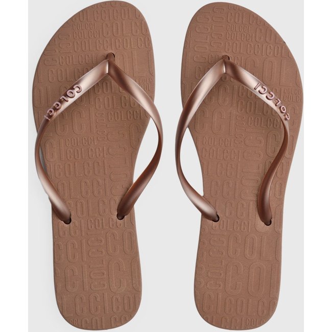 Chinelo Colcci Metalizado Rosa
