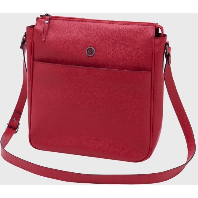 Bolsa Transversal Couro Mariart Xingó Cardeal