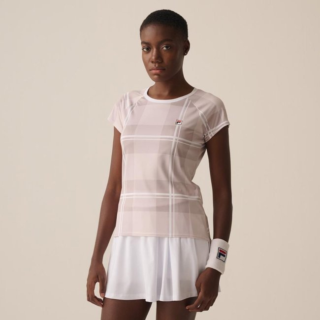 Camiseta Fila Regular Graphic Player F-Box Feminina Incolor
