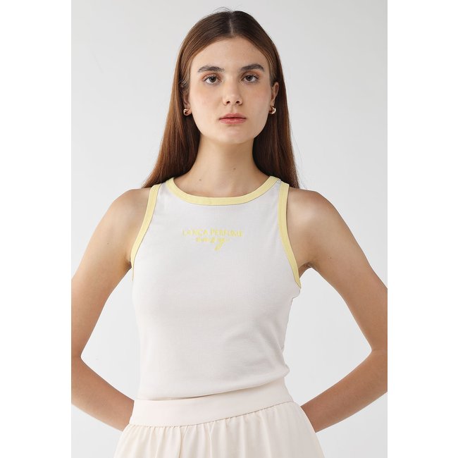 Regata Feminina Lança Perfume Nadador Ribana Off-White