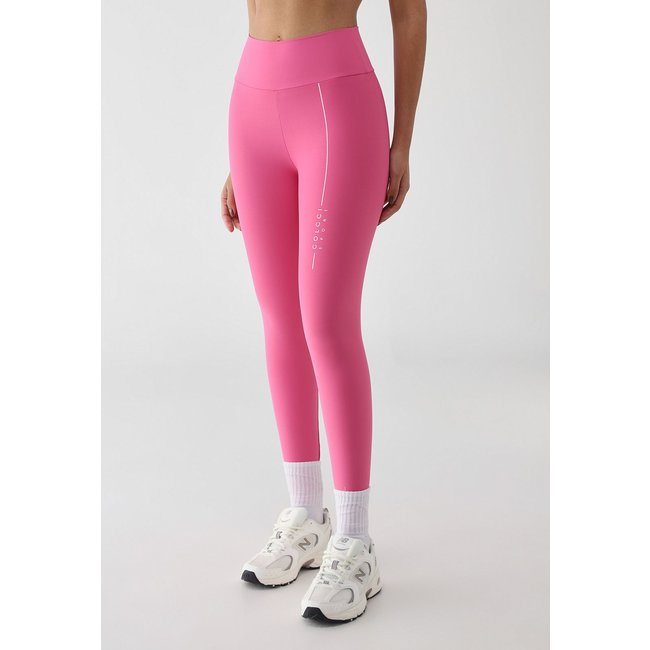 Calça Legging Feminina Colcci Sport Detalhe Vertical Pink