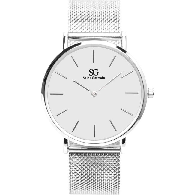 Relógio Feminino Saint Germain Harlem Silver 40mm Prata
