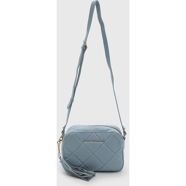 Bolsa Feminina Jorge Bischoff Matelassê Azul