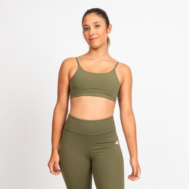 Top Essentials Suporte Leve adidas Performance Verde