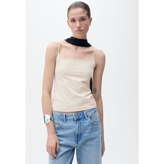 Regata Mango Ajustada Bacara Off-White