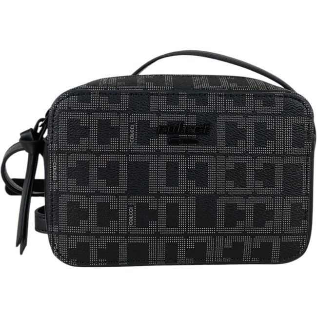 Bolsa Colcci Fem Camera Monograma Colcci Preto