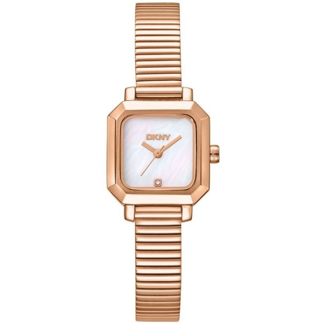 Relógio Feminino DKNY Ellington Rose Gold Madrepérola Donna Karan Donna Karan