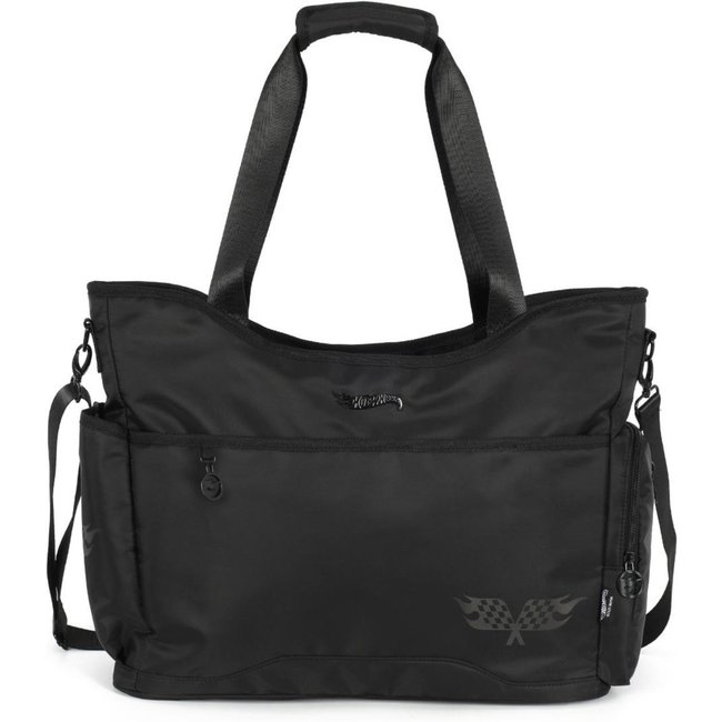 Infantil - Bolsa Maternidade Baby Bag Transversal Náilon Hotwheels Preto