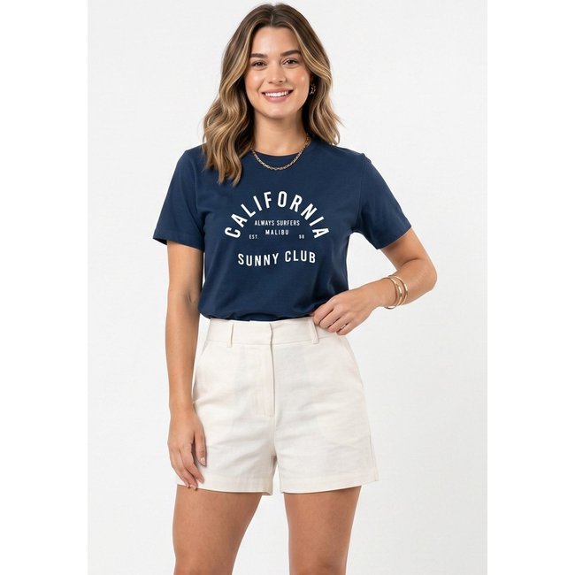 Camiseta Cianitas Azul Estampa California