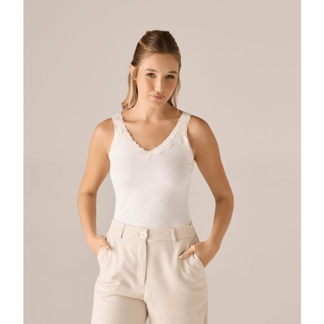 Regata Makenji Alca Renda Feminina Off White