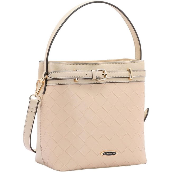 Bolsa Feminina Chenson Cg84471 1824471 Bege