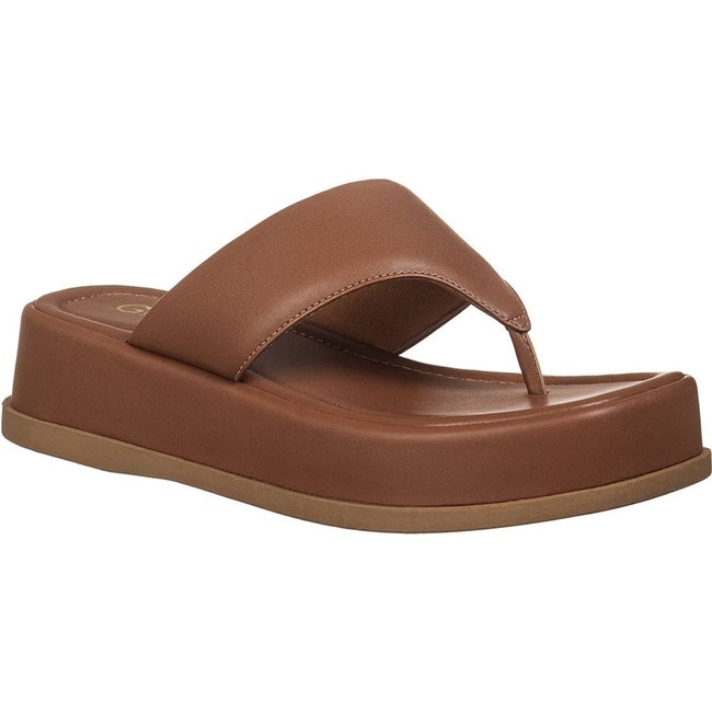 Chinelo Plataforma Gigil Papete Flatform Dedo Caramelo
