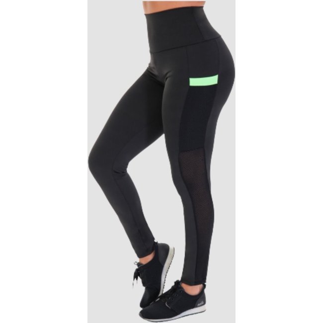 Calça Legging Fristyle Fitness Com Bolso Preta