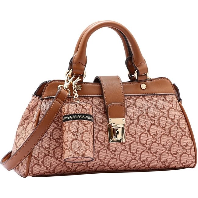 Bolsa Feminina Chenson Original Monograma Clássico Mão 3485065