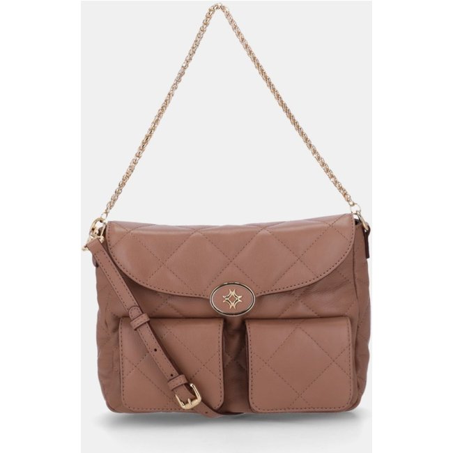 Bolsa Satchel Média Luz da Lua - 2000697 Luz Da Lua Marrom