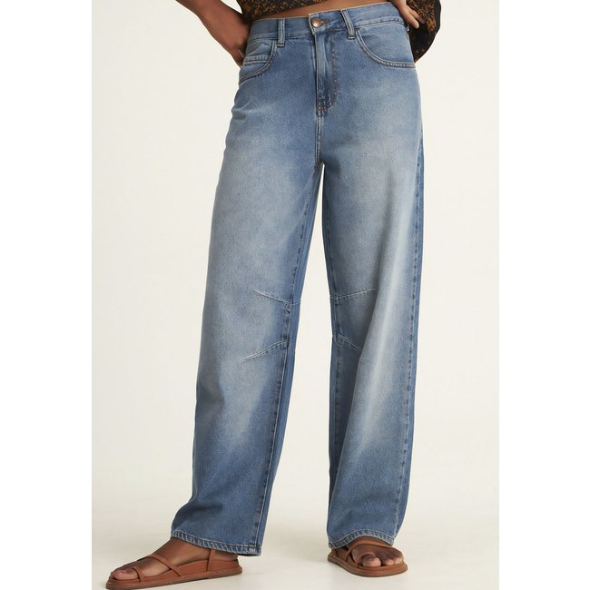 Calça Jeans Cantão Barrel I Light Azul