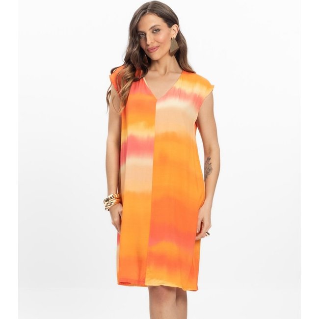 Vestido Feminino em Tecido Infinita Cor Amarelo
