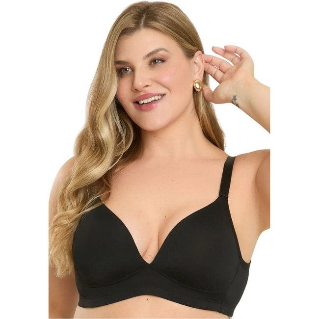Sutiã Plus Size Triângulo Com Bojo Soft Sem Aro Santa Passion