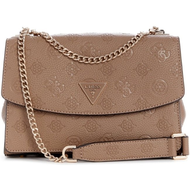 Bolsa Guess Cresidia Ii Transversal Flap Nude