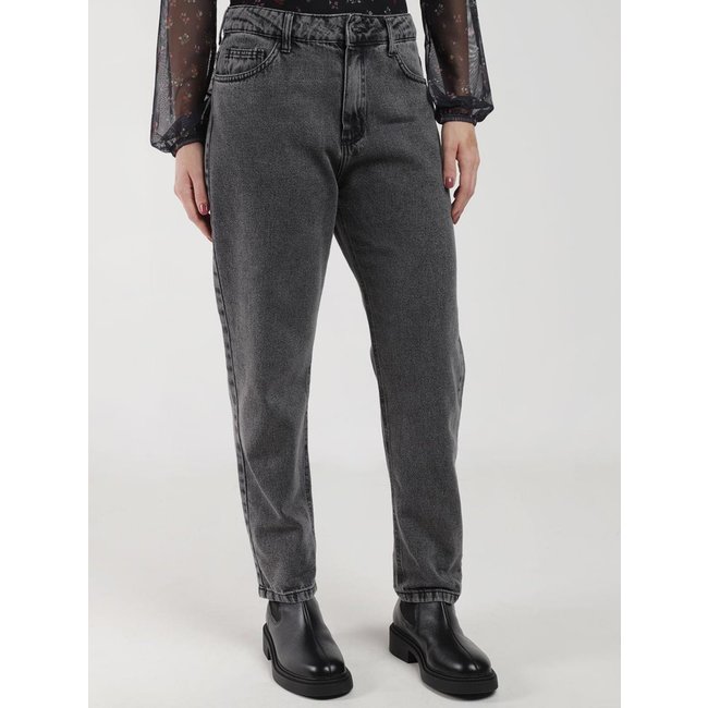 Calça Jeans Mom Autentique Feminina PRETO