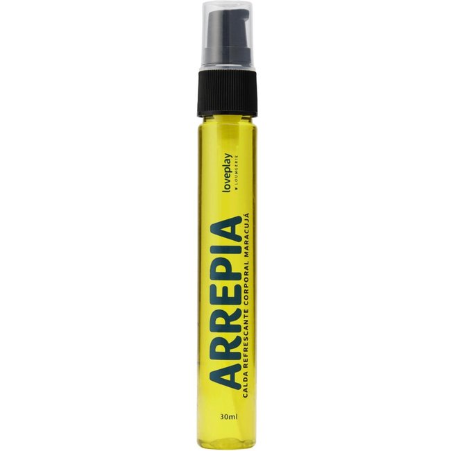 Calda Beijável Maracujá Fria Arrepia Loveplay 30 Ml Maracuja