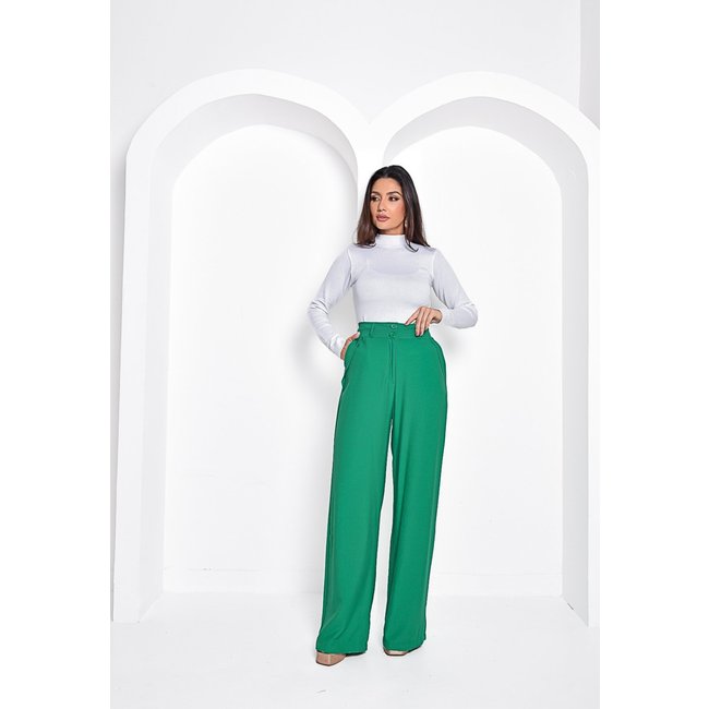 Calça Crorela Pantalona Verde