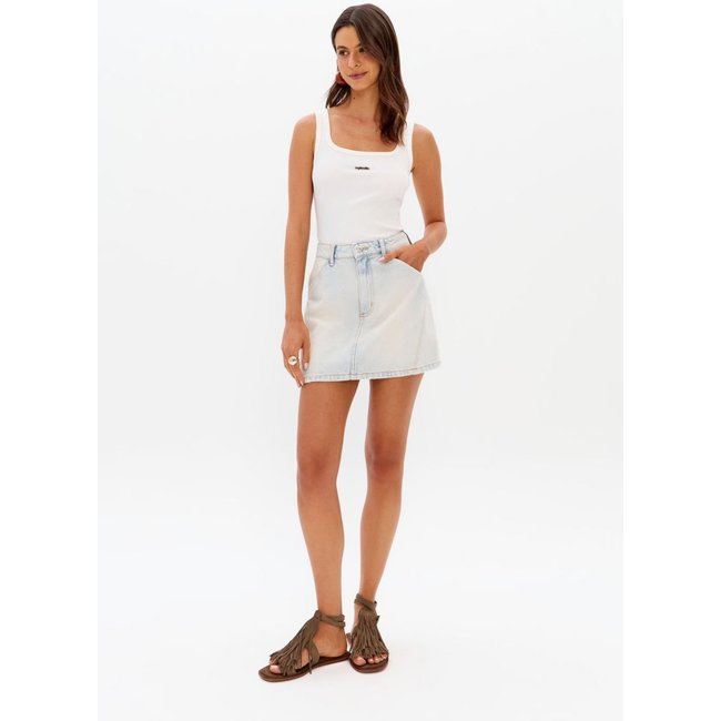 Saia Jeans Cintura Média My Favorite Things