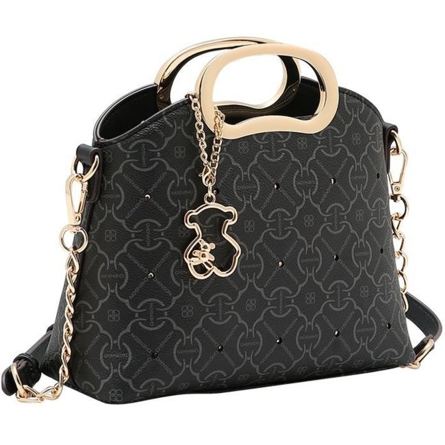 Bolsa Feminina Chenson Classic Cristal Casual e Social Original 3485364 Preto