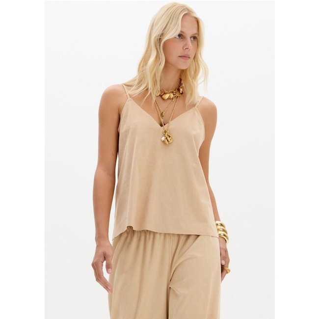 Blusa De Alças Com Decote V Lança Perfume