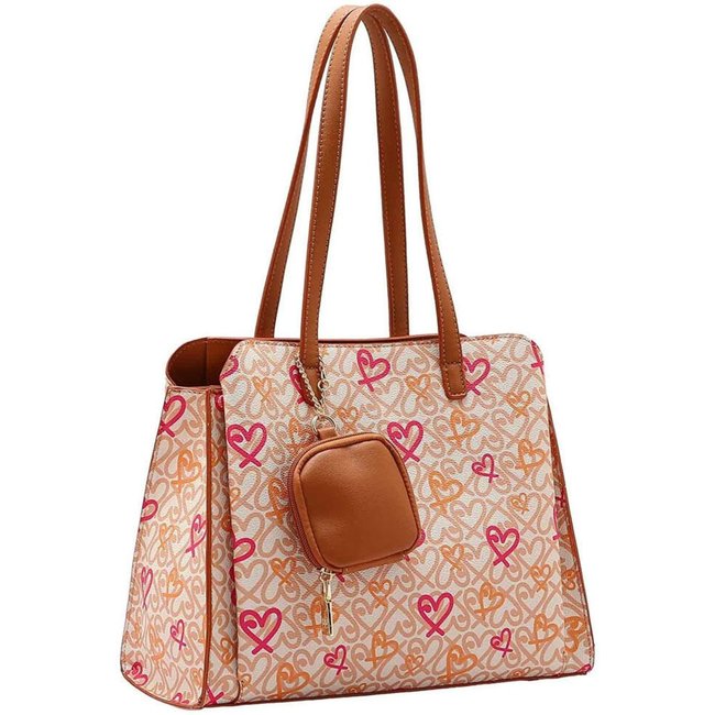 Bolsa Feminina Chenson Cg84989 1824989 Bege
