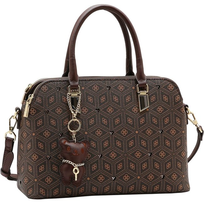 Bolsa Feminina Chenson Mão Coração Cristal