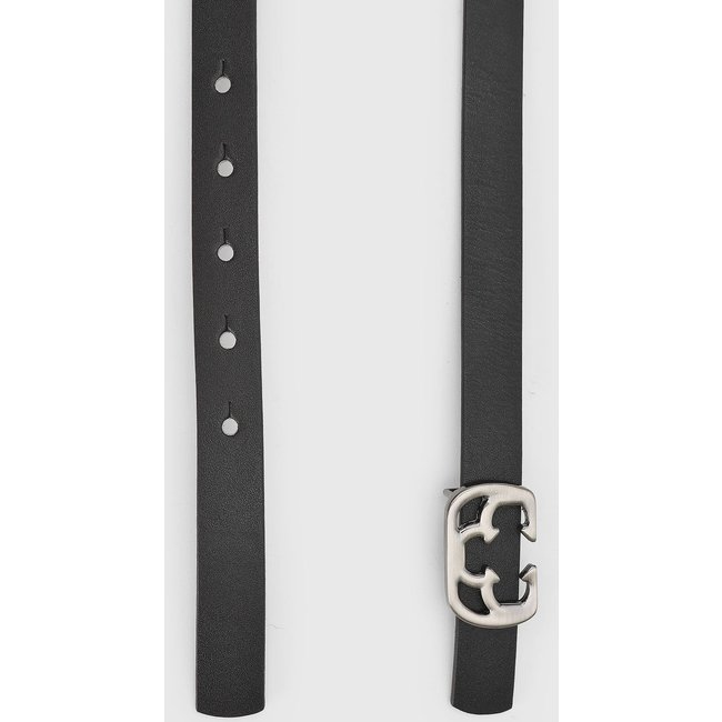 Cinto Feminino Capodarte Fivela Monograma Preto