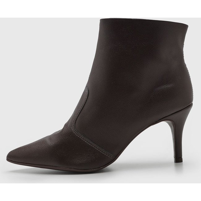 Bota Feminina cê Salto Fino Marrom