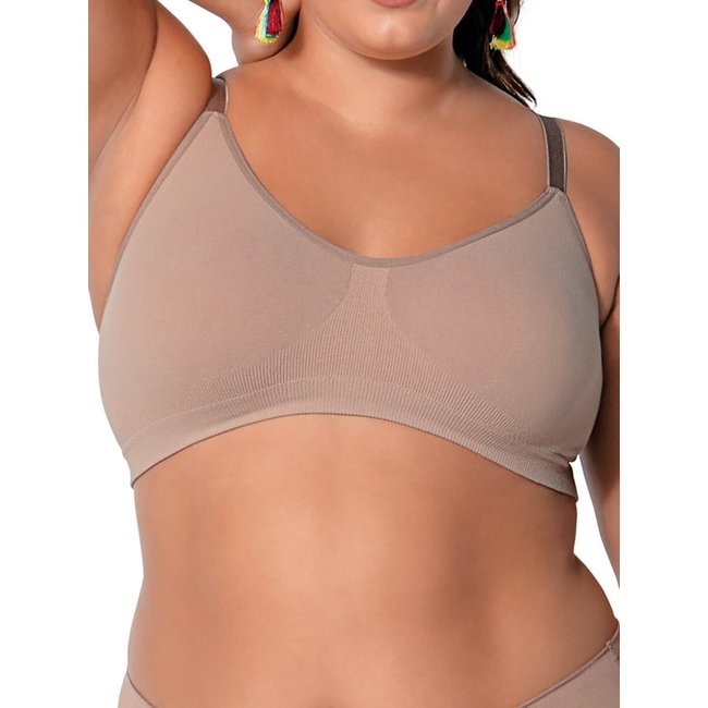 Top sem Aro e sem Bojo Ultraleve Demillus 61146 Plus Size