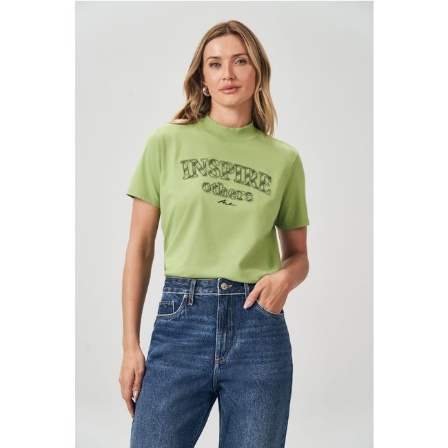 T-Shirt Inspire Feminina Acostamento
