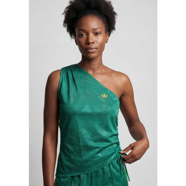 Blusa Feminina adidas Originals Rouched Verde