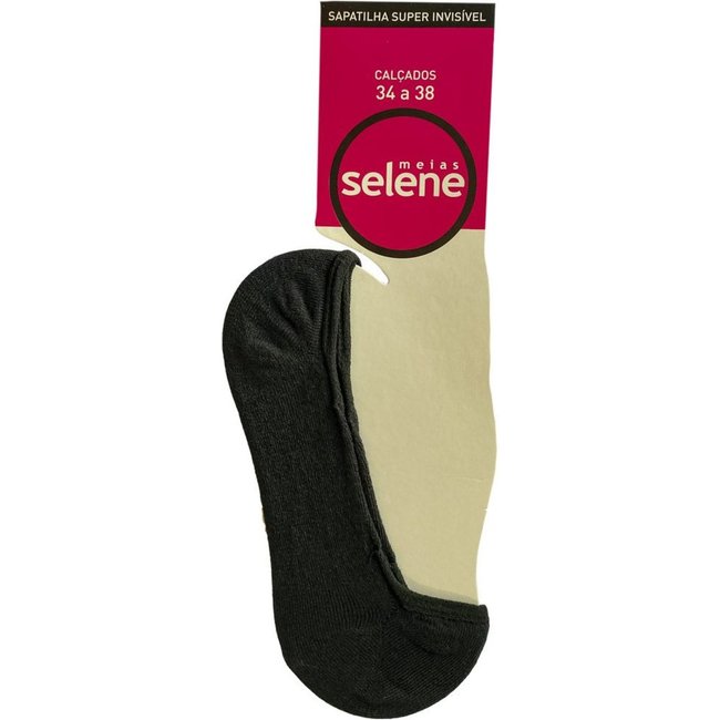 Meia feminina sapatilha super invisível Selene