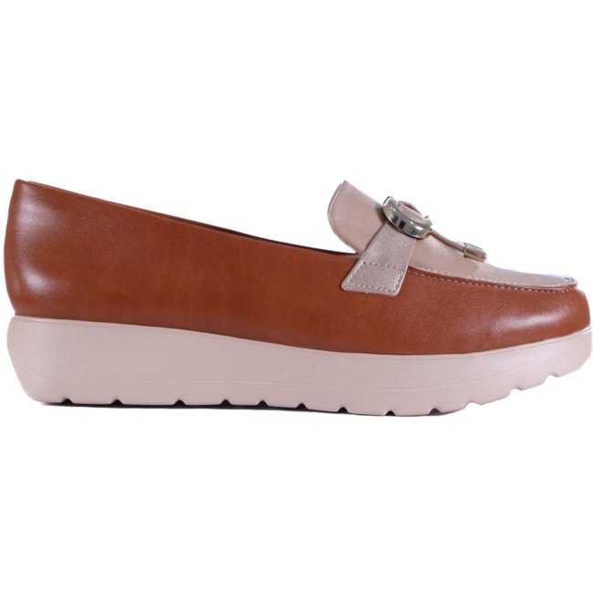 Mocassim Feminino Comfortflex 25-59403 Toffe/Mocca Incolor