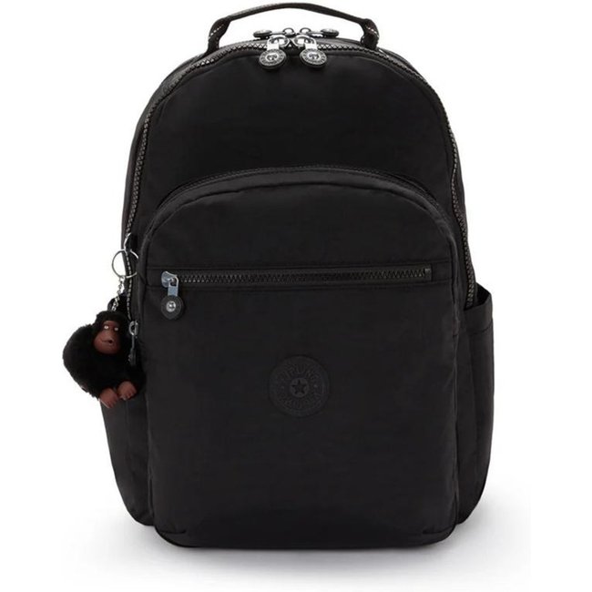 Mochila Kipling Seoul College Extra True Black