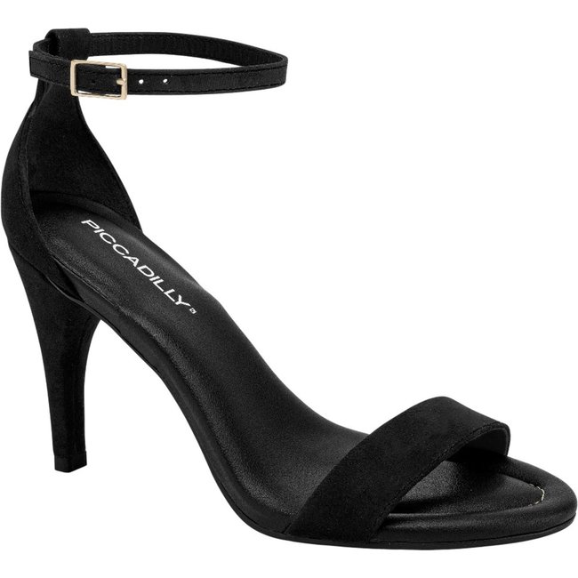 Sandália Salto Fino Piccadilly 727061 Feminina - Preta
