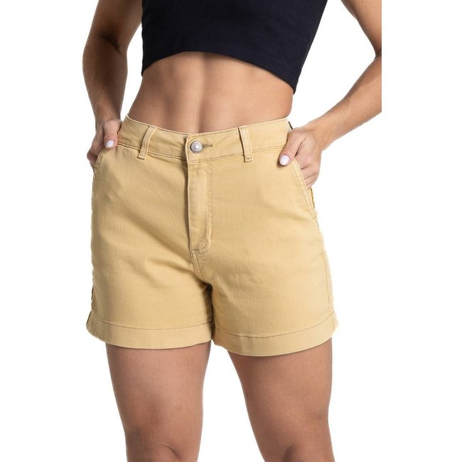Shorts Sarja Sawary - 281684 - Amarelo - Sawary