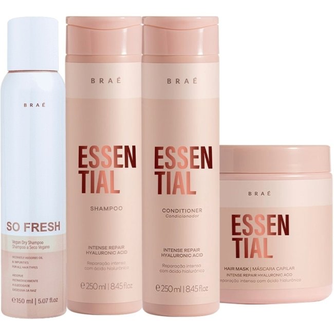 Kit Braé Essential So Fresh - Máscara G (4 produtos)