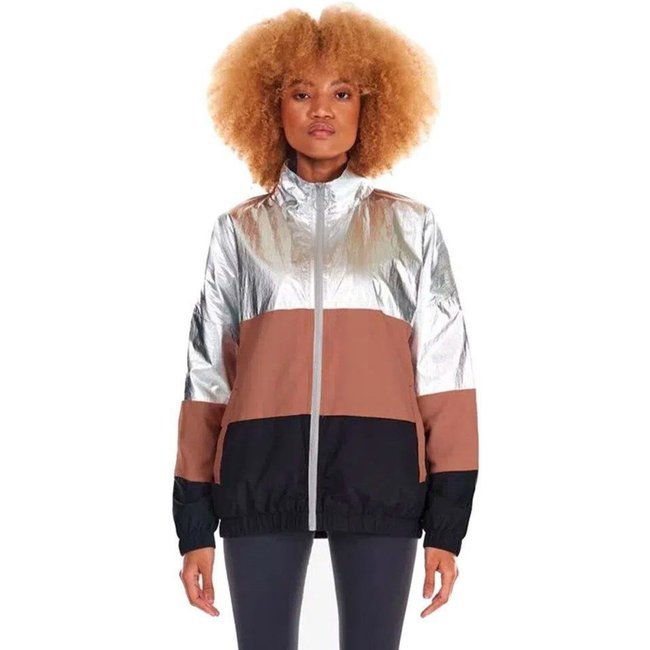 Jaqueta Fila Metallic Feminina - Preto - fila