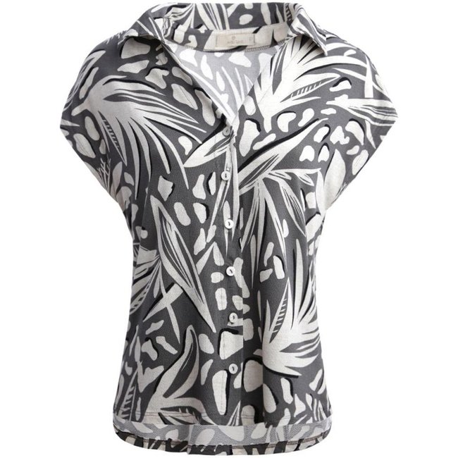 Camisa Manga Curta Autentique Feminina CINZA